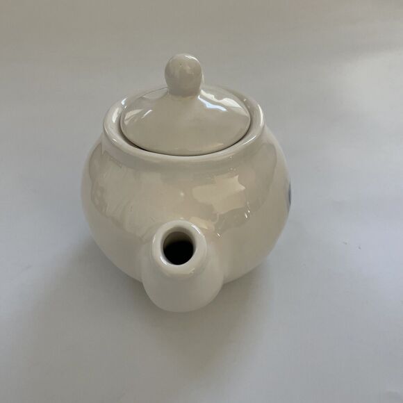 Pottery‎ Barn Tea Garden Tea Pot “BELIEVE” Rae Dunn Design 1.5 Quarts 6 Cup - Picture 2 of 10